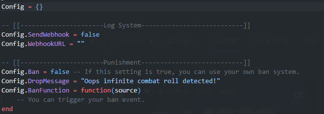 [PAID] [STANDALONE] Anti Infinite Combat Roll | pac-antiinfroll Thumbnail